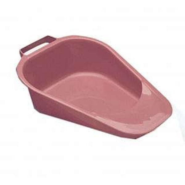 Medical Action Industries Fracture Bed Pan Dusty Rose