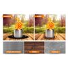 Fire Pit Mat 20"  Stove under Grill Mat for Deck BBQ Fireproof Floor Tent US