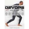 DEVOPS Men's Compression Shorts Underwear (3 Pack) (Medium, Black/Charcoal/Navy)