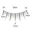 CLEAREYELASH Natural False Eyelashes 3D Matsueku 5 Pairs (D01)