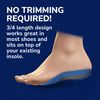 Dr. Scholl’s Custom Fit Orthotics 3/4 Length Arch Support Shoe Inserts - Plantar Fasciitis Relief Insoles for Men and Women, Immediate All-Day Total Lower Body Pain Relief, FSA HSA Eligible, CF310