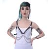 Poizen Industries Electra Harness Ladies Black/Silver One Size