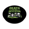 Pest Control Expert Bug Buster Humor Exterminator Life PopSockets Adhesive PopGrip