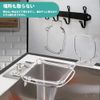 Triangular Corner Stainless Steel Foldable, Handheld Disassembly Wash, Large Opening, Easy Installation, Space Efficient, 50 Piece Drainer Net