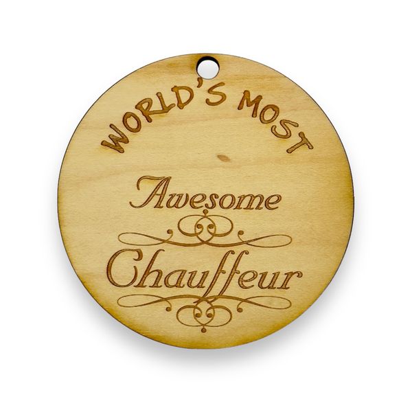 Ornament - Worlds most Awesome Chauffeur