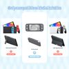 Kuitmor Switch Lite Case,Soft Silicone Protective Case,Anti-Scratch Protective Cover Compatible with Switch Lite 2019 with 2 Thumb Grip Caps - DEG