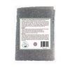Natural Elephant Exfoliating Washcloth Charcoal Grey Japanese Shower Scrubber for Body (Single Washcloth)