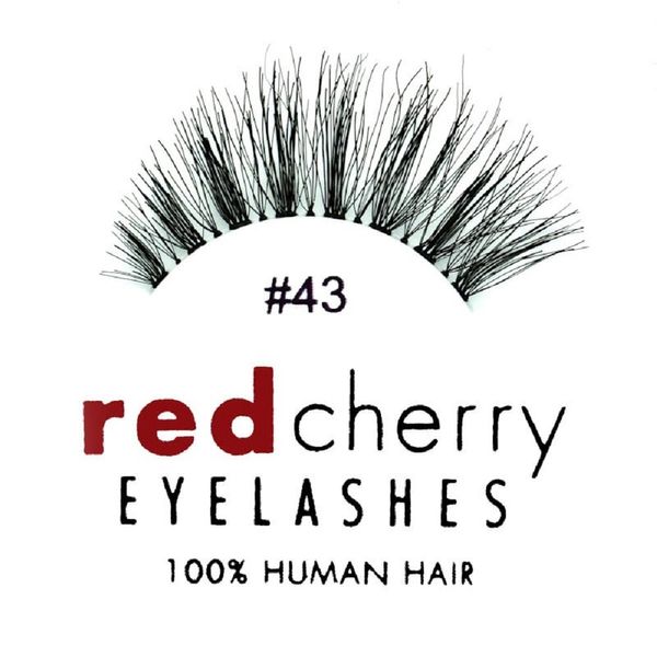 Red Cherry #43 False Eyelashes (Pack Of 6 Pairs)
