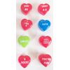 8 Plastic Heart Candy Containers - Valentine Day Treats