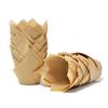 200 Standard Size Caramel Tulip Muffin Wraps Cases
