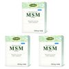 MSM Powder (Methyl Sulfonyl Methane) 1,500 mg x 60 packets x 3 boxes