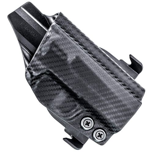 Rounded by Concealment Express OWB Paddle KYDEX Holster fits S&W M&P M2.0 | Right | Carbon Fiber Black