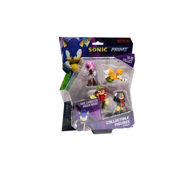 Sonic Figure 5 Pack Blister Pack 6.5 cm S1 Asst. (2040SON)