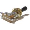 Electric guitar toggle switch 3 way in gold (rhythm treble) pickup selector