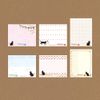 komon+ Roll Sticky Notes Cat Paw +