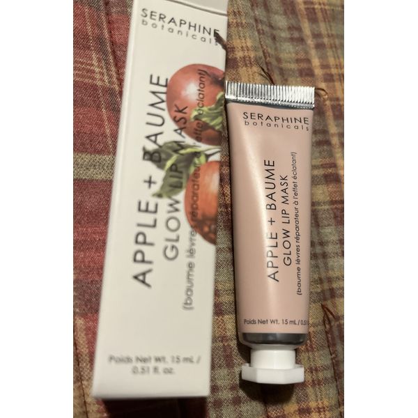 Seraphine Botanicals - Apple + Baume - Glow Lip Mask - 15 ML NEW/SEALED