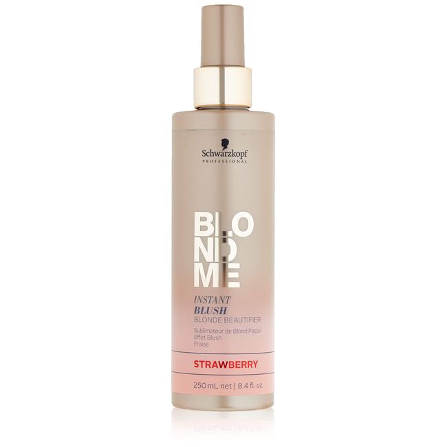 BLONDME Instant Blush Blond Beautifier Spray, Strawberry, 8.4 Fluid-Ounce