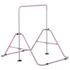 Gymnastics Training Bar Folding Adjustable Height Expandable Horizontal Bars Gym