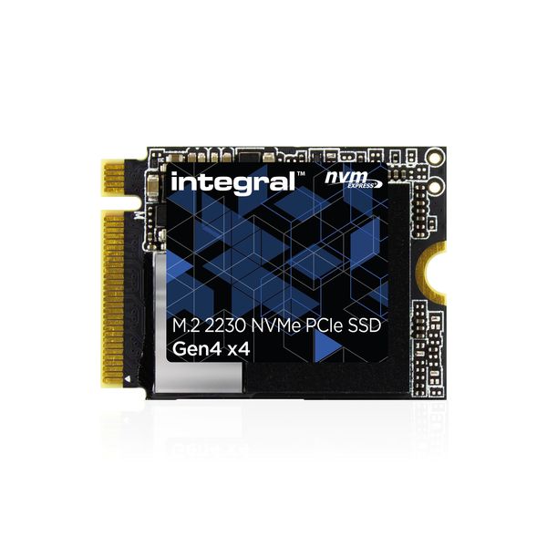 Integral 1TB M.2 NVMe 2230 PCIe Gen4 x4 SSD – READ speed up to 4900MB/s, WRITE speed up to 3200MB/s – Internal Solid State Drive. Valve Steam Deck, Microsoft Surface Pro, PC & laptop compatible