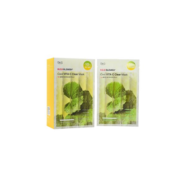 DR. G R.E.D Blemish Cool VITA C Clear Mask(10pcs)