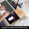 SHALYSONG Space Galaxy Mouse Pad Personalized Design Customized Square Office Rubber Mouse Pad 9.5x7.9 Inch