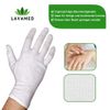 LAVAMED Dermatest: very good cotton gloves, extra soft cotton gloves made of 100% cotton, jersey gloves, white twisted gloves, premium cosmetic gloves (3 pairs, M)