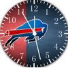 Buffalo Bills Frameless Borderless Wall Clock For Gifts or Home Decor E195
