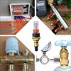 Flowmeter Regulator Sturdy Flow Meter Absorber Durable Underfloor Heating Manifold Regulator for Water Underfloor Heating Manifold