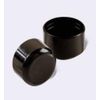 Shepherd 9768 1-1/8" Black Plastic Leg Tips 4 Count