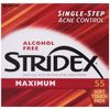Stridex Pads, Maximum Strength, 55 ct