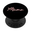 Rose Black Heart Mama PopSockets Standard PopGrip