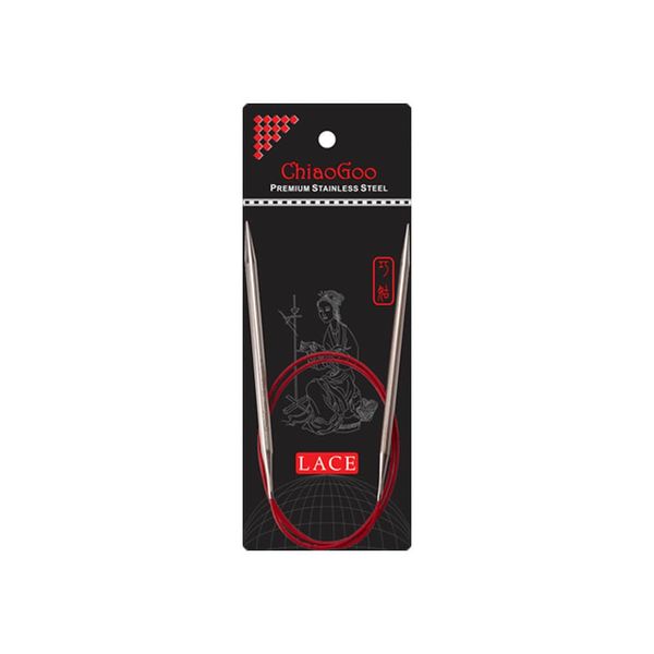 ChiaoGoo RED Lace Circular Needle 150cm 3.25mm - 1pc