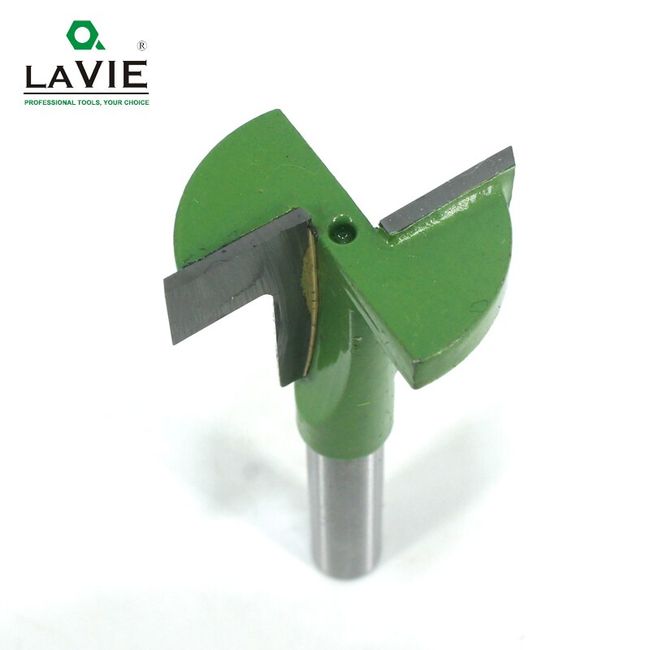 1/3PCS Straight Edge T-shaped Cutter 8mm Shank Alloy Woodworking