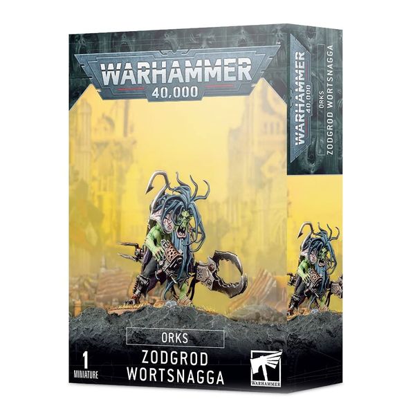 Games Workshop Warhammer 40k - Orks Zodgrod Wortsnagga,Black