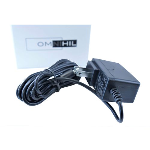 [UL Listed] Omnihil 8 Feet Power Adapter Compatible with Lipman Nurit 2080 POS Terminal/Behringer P16-M