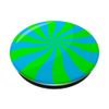 Christmas Peppermint Candy Holiday Green Blue PopSockets Swappable PopGrip
