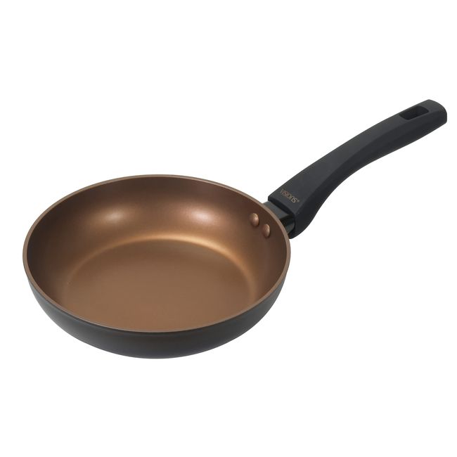 VISIONS CP-1746 Frying Pan, 7.9 inches (20 cm), Induction Heating Compatible, Black