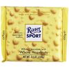 Ritter Sport White Chocolate with Whole Hazelnuts, 3.5 Ounce (Pack of 10)