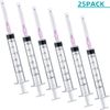 25 Pack 3ml 18Ga Lab Syringe Tools with Measurement, Individually Packed
