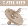 Ryan and Rose Cutie Bit Teether (Dune)
