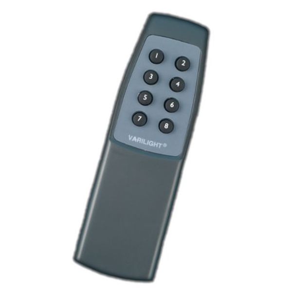 Varilight YRC8 V-PRO Professional Series Touch Control Dimmer Infrared 8 Button Handset