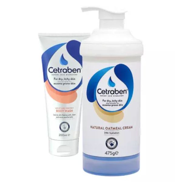 Cetraben Oatmeal Body Duo Bundle