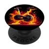 Funny stationary Bike for burning Workout PopSockets Standard PopGrip