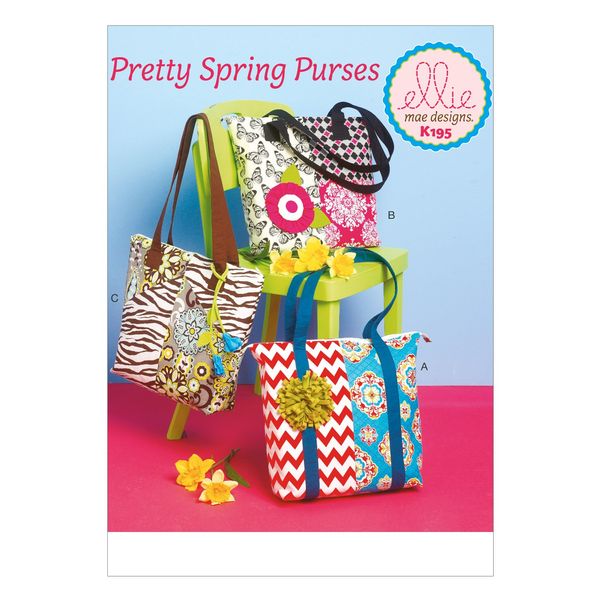 KWIK-SEW PATTERNS K0195 Taschen, Einheitsgröße