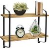 Extra Large Pine Wood Floating Shelf Wall Mounted for Bedroom Bathroom Kitchen