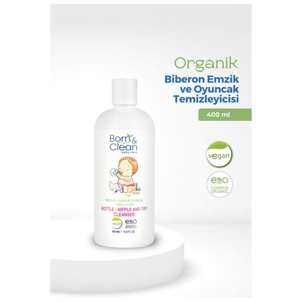 Organik Biberon - Emzik Ve Oyuncak Temizleyicisi 400 ml