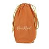 Crown Royal Bag with Drawstring | Orange w/Peach - Peach