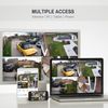  4MP Home Outdoor CCTV HD Security Camera System Night Vision 500GB with 4CH DVR