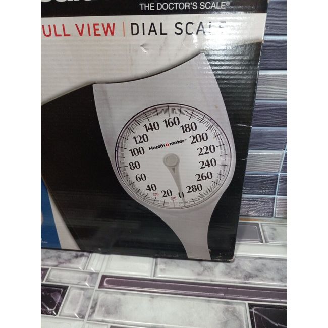 Health o Meter HDM770-05 330LB Limit Digital Weight Tracking Scale Black -  NEW