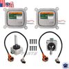 2pcs For 09-19 Ford Flex Xenon Ballast HID D3S Bulb Wire Kit Control Unit Module